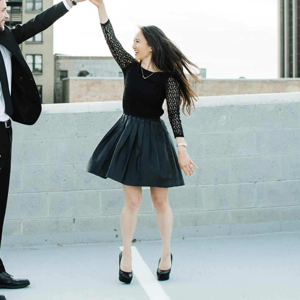 Banana Republic Petite Black Dress